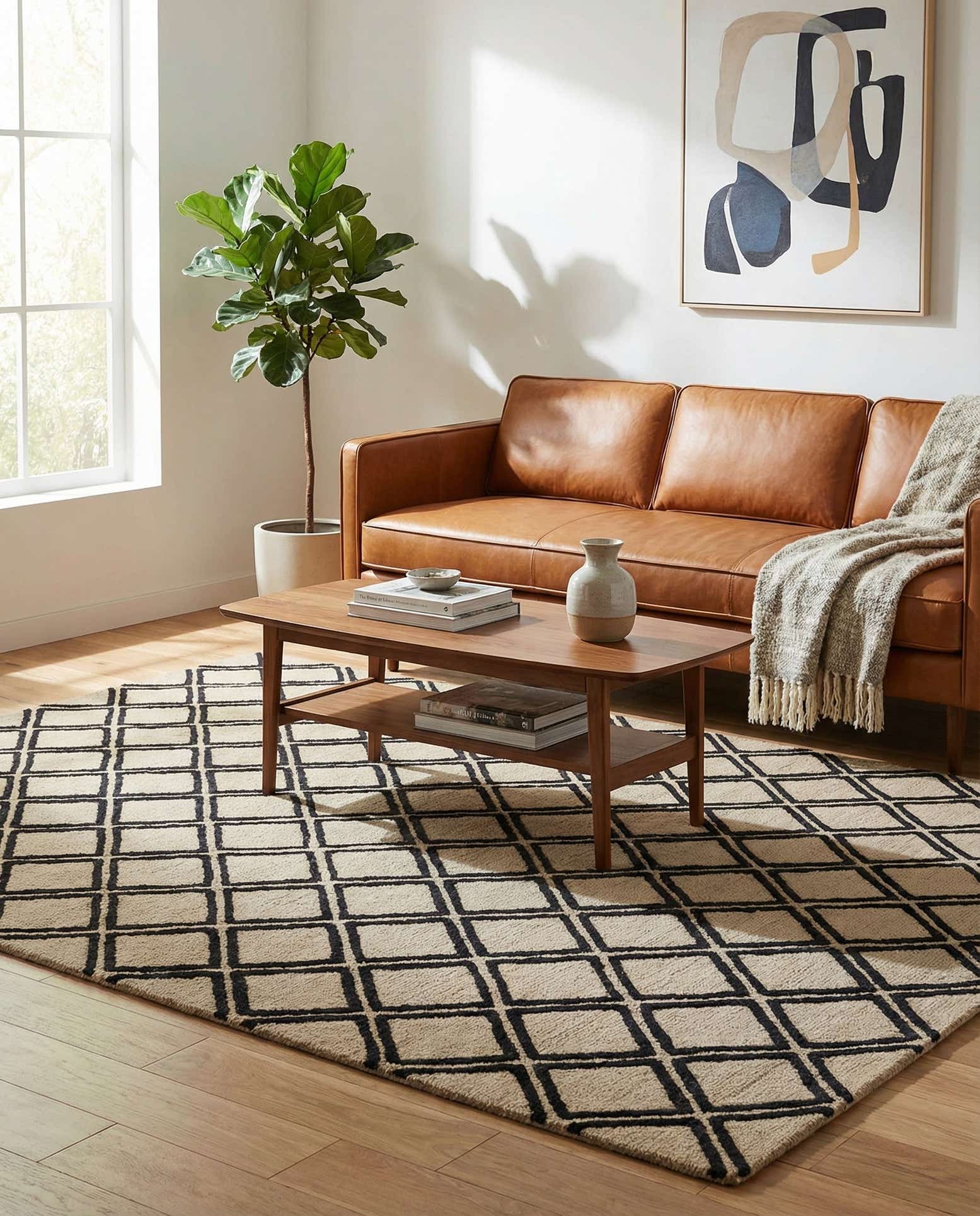 5' 1 x 7' 6 Luna Wool Rug
