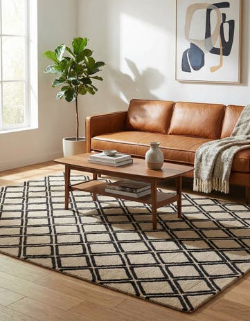 5' 1 x 7' 6 Luna Wool Rug