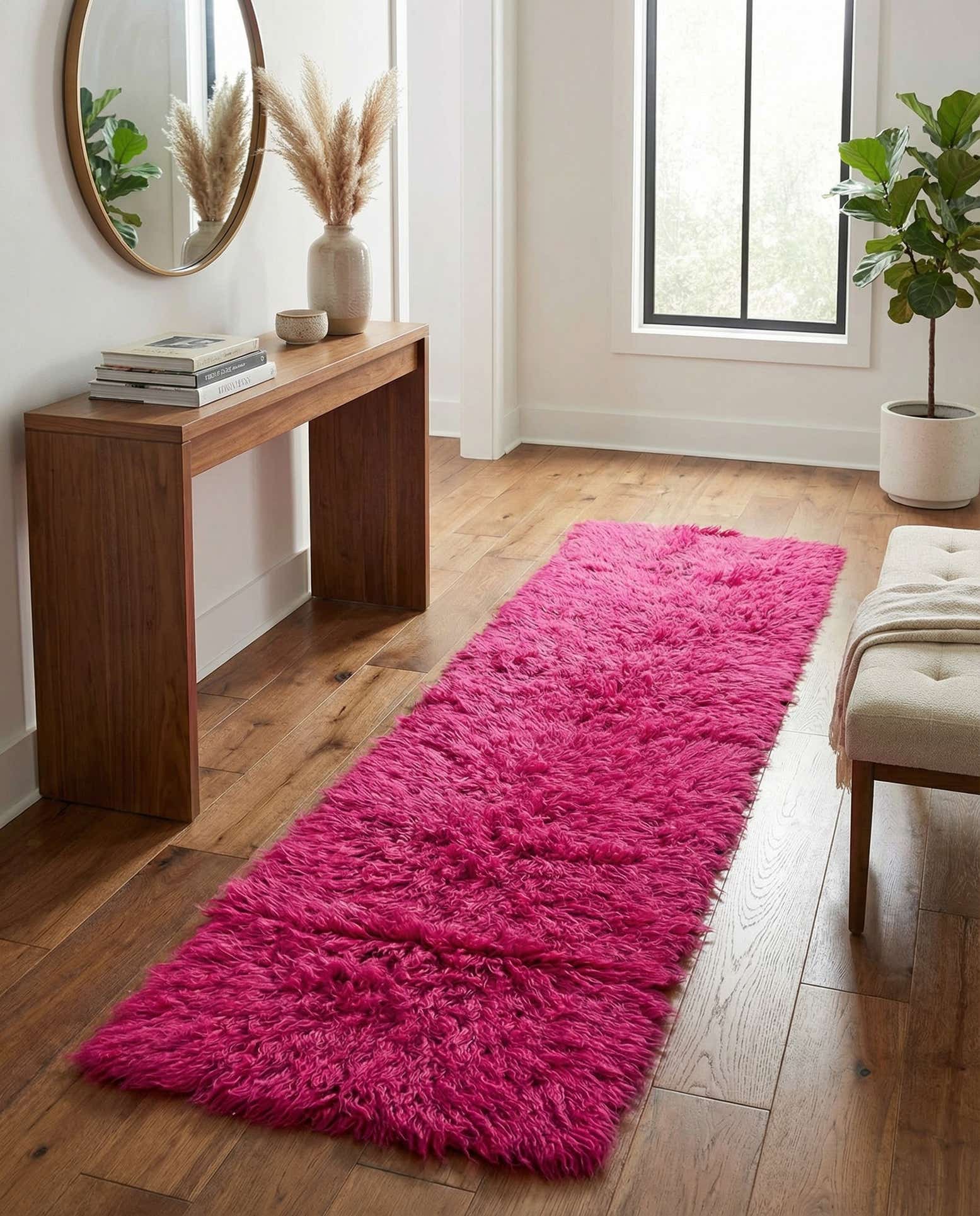2' 5 x 11' 3 Hand Knotted Moroccan Wool Runner Rug