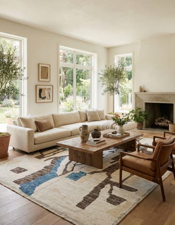 10' 2 x 14' 1 Hand Knotted Beni Marok Rug