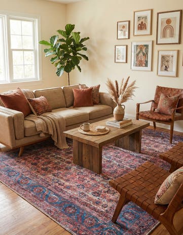 7' 3 x 10' Washable Maahru Rug
