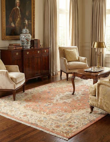 4' 11 x 7' Tabriz Rug