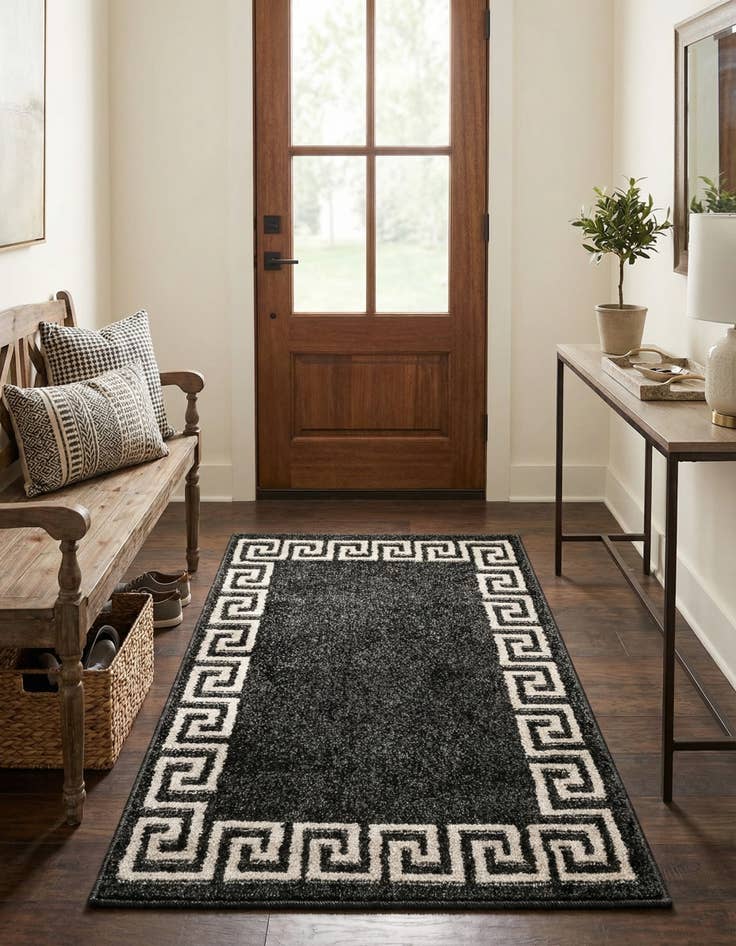 Detail image of 2' x 3' Greek Key Rug