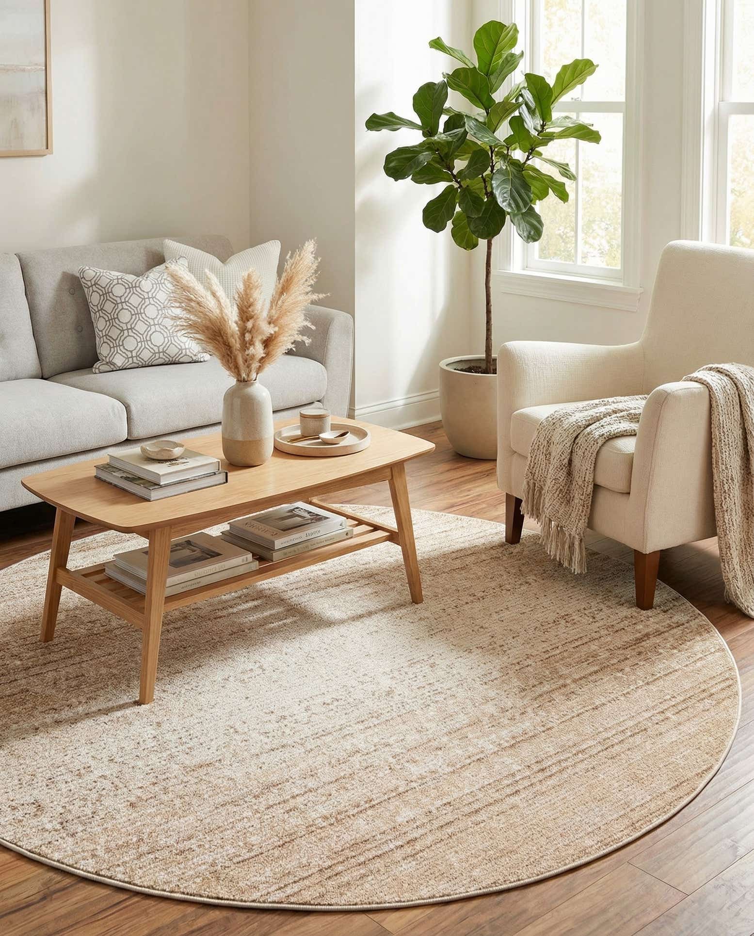 7' 10 x 7' 10 Gemstone Round Rug