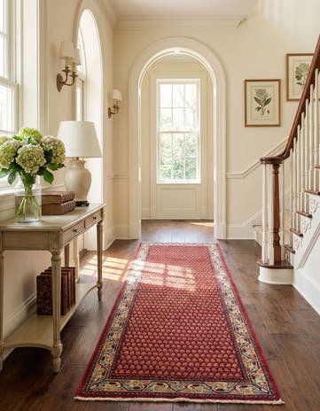 2' 6 x 6' 7 Mir Wool Runner Rug
