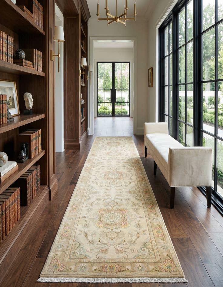 Detail image of 2' 9 x 13' 7 Tabriz Runner Rug