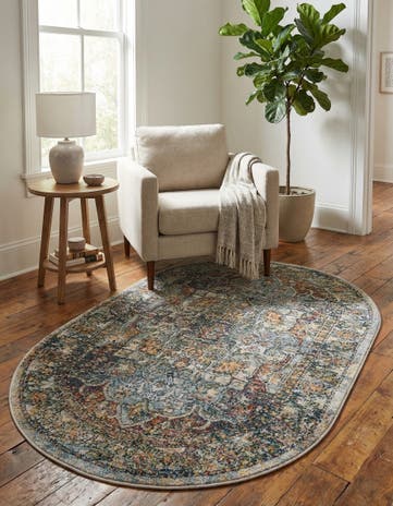 3' 3 x 5' 3 Isabella Oval Rug