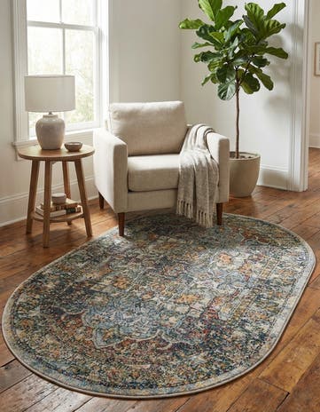 3' 3 x 5' 3 Isabella Oval Rug