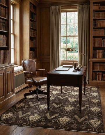 5' x 7' 9 Hand Knotted Modern Ziegler Rug