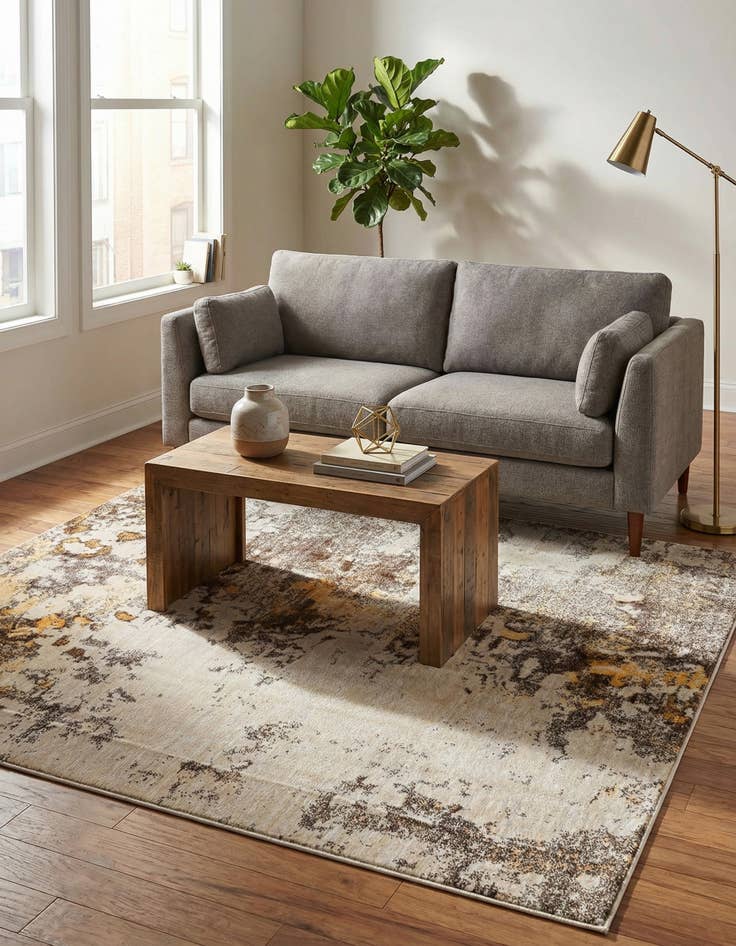 Detail image of 5' x 5' Solaris Square Rug