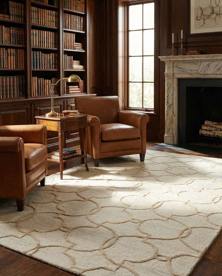 Detail image of 5' 1 x 7' 5 Luna Rug