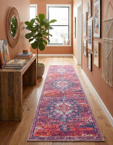 2' x 13' Washable Francesca Runner Rug