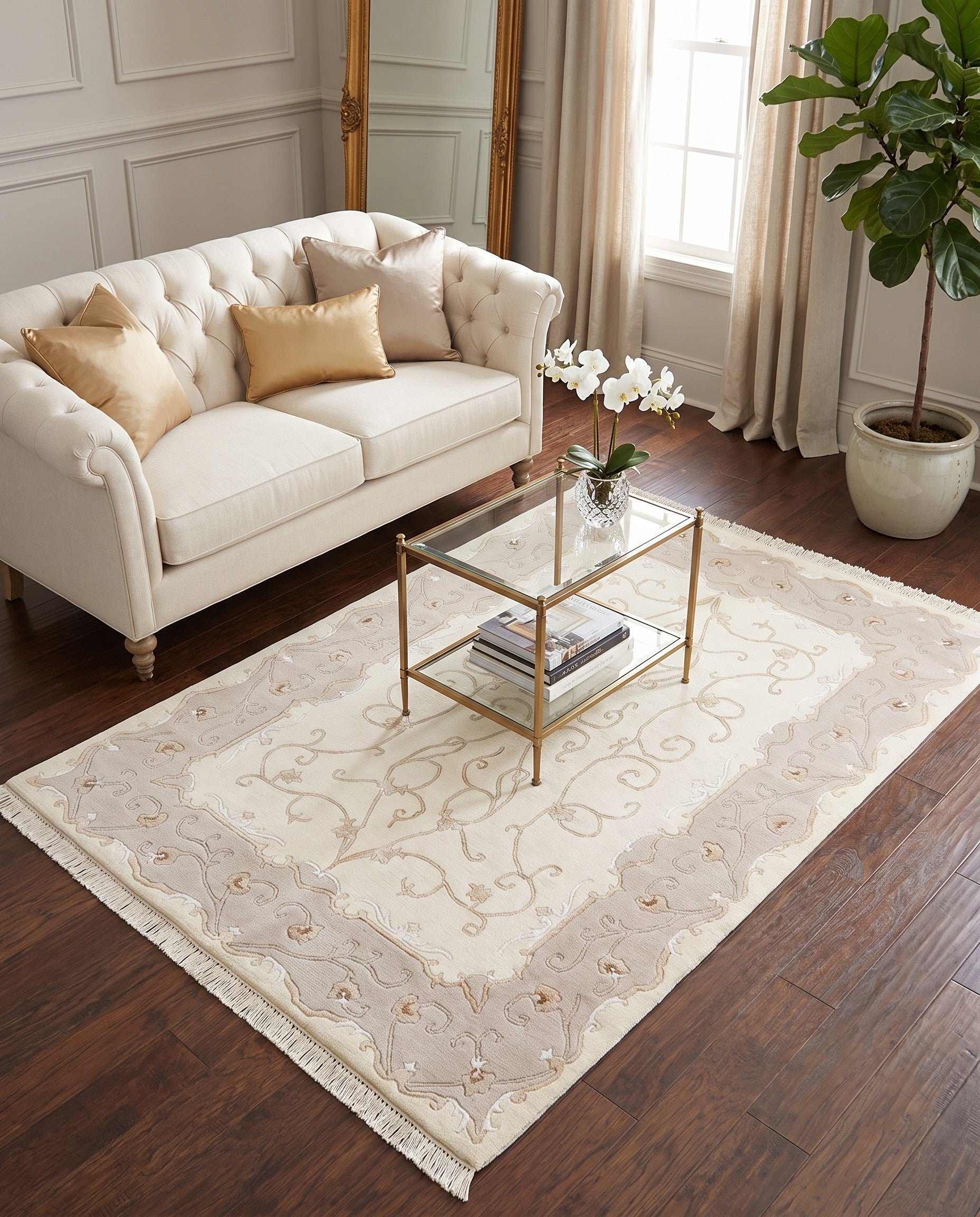 4' x 5' 11 Darya Rug