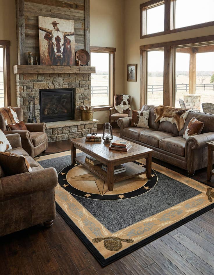 Detail image of 10' x 14' Pioneer Rug