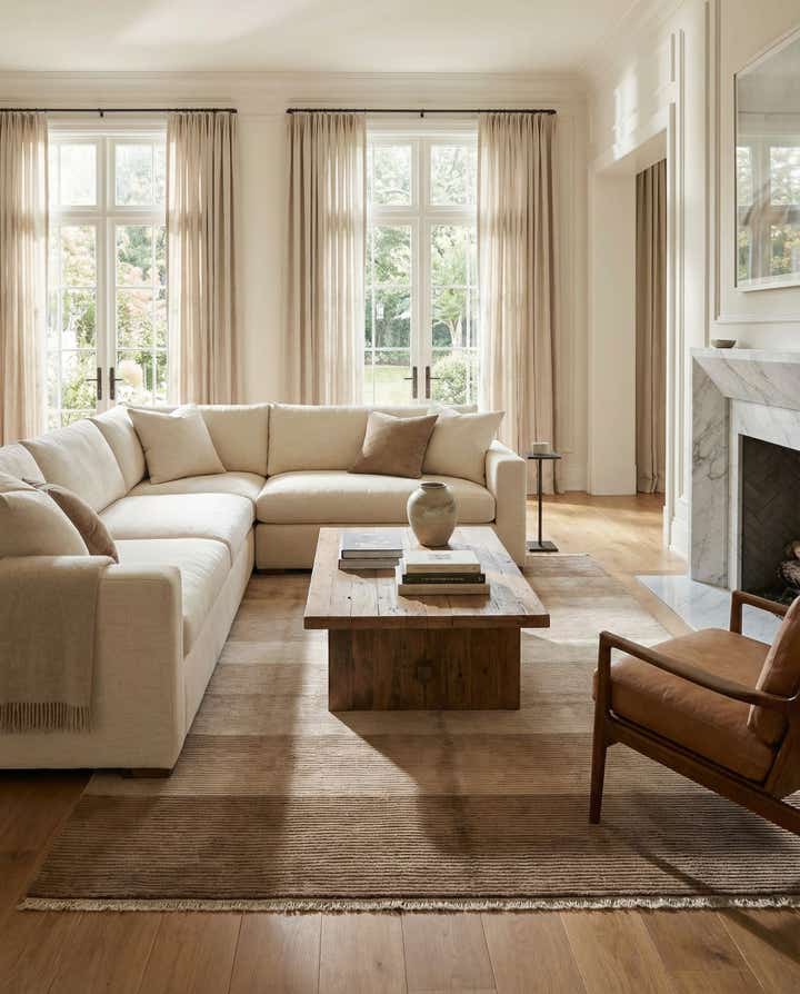 8' 2 x 11' 6 Hand Knotted Darya Wool Rug