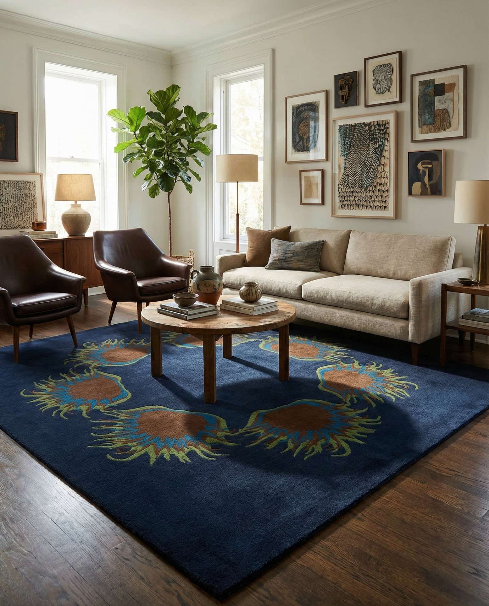 7' 7 x 7' 7 Luna Square Rug