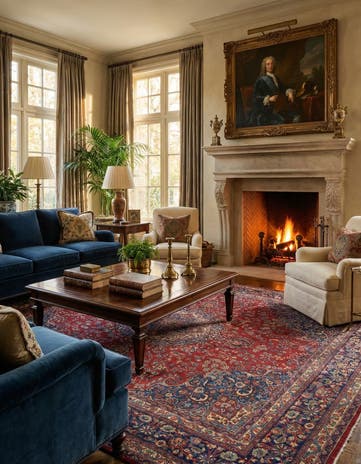 9' 8 x 13' 2 Hand Knotted Mashad Persian Wool Rug