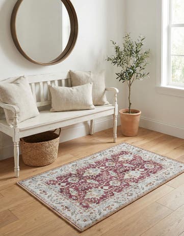 2' x 3' 1 Washable Timeless Rug