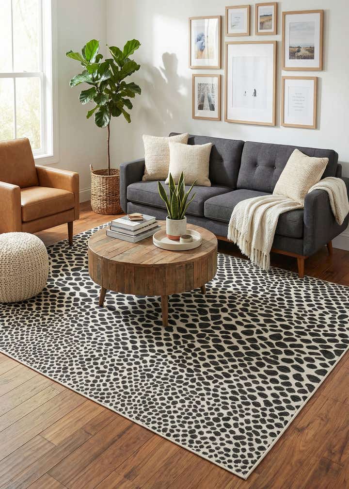 6' x 9' Easy-Clean Jill Zarin Cape Town Indoor / Outdoor Rug