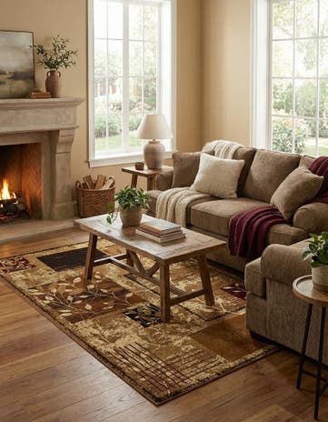 4' x 6' Cafe Rug
