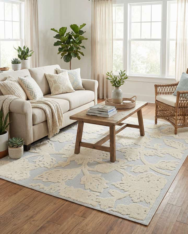 5' 3 x 8' Easy-Clean Aruba Indoor / Outdoor Rug
