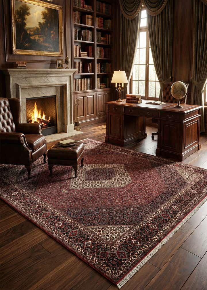 8' 4 x 8' 5 Bidjar Wool Square Rug