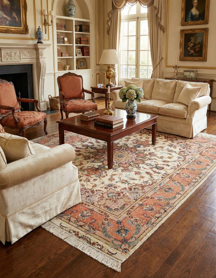 Detail image of 5' 1 x 7' 3 Tabriz Rug