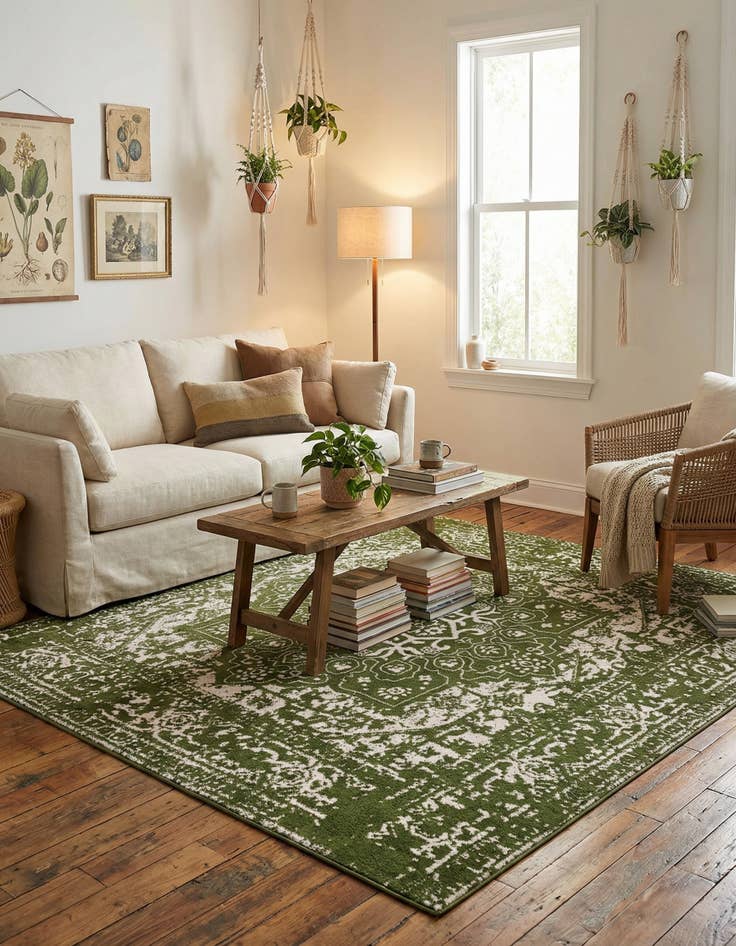 Detail image of 10' x 10' Arlington Square Rug