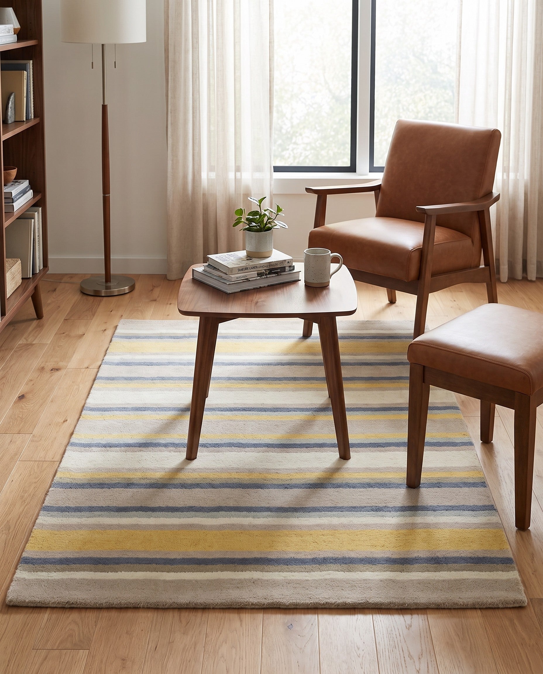 4' x 5' 6 Luna Wool Rug