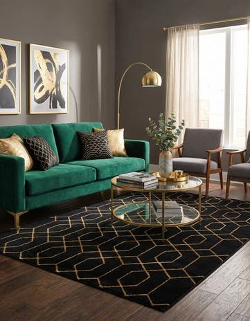 5' 3 x 8' Marilyn Monroe™ Glam Trellis Rug