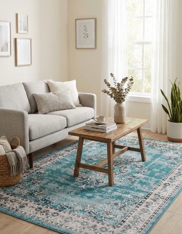 Blue Lucerne Rug