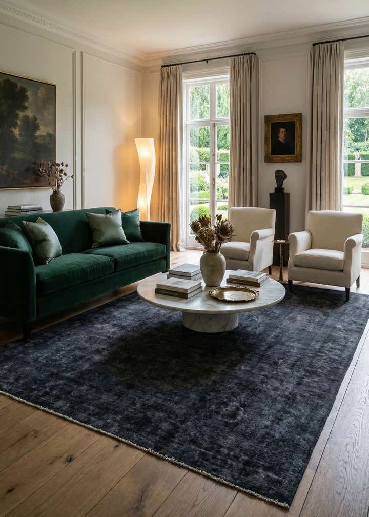 8' 9 x 12' 9 Hand Knotted Ultra Vintage Persian Wool Rug