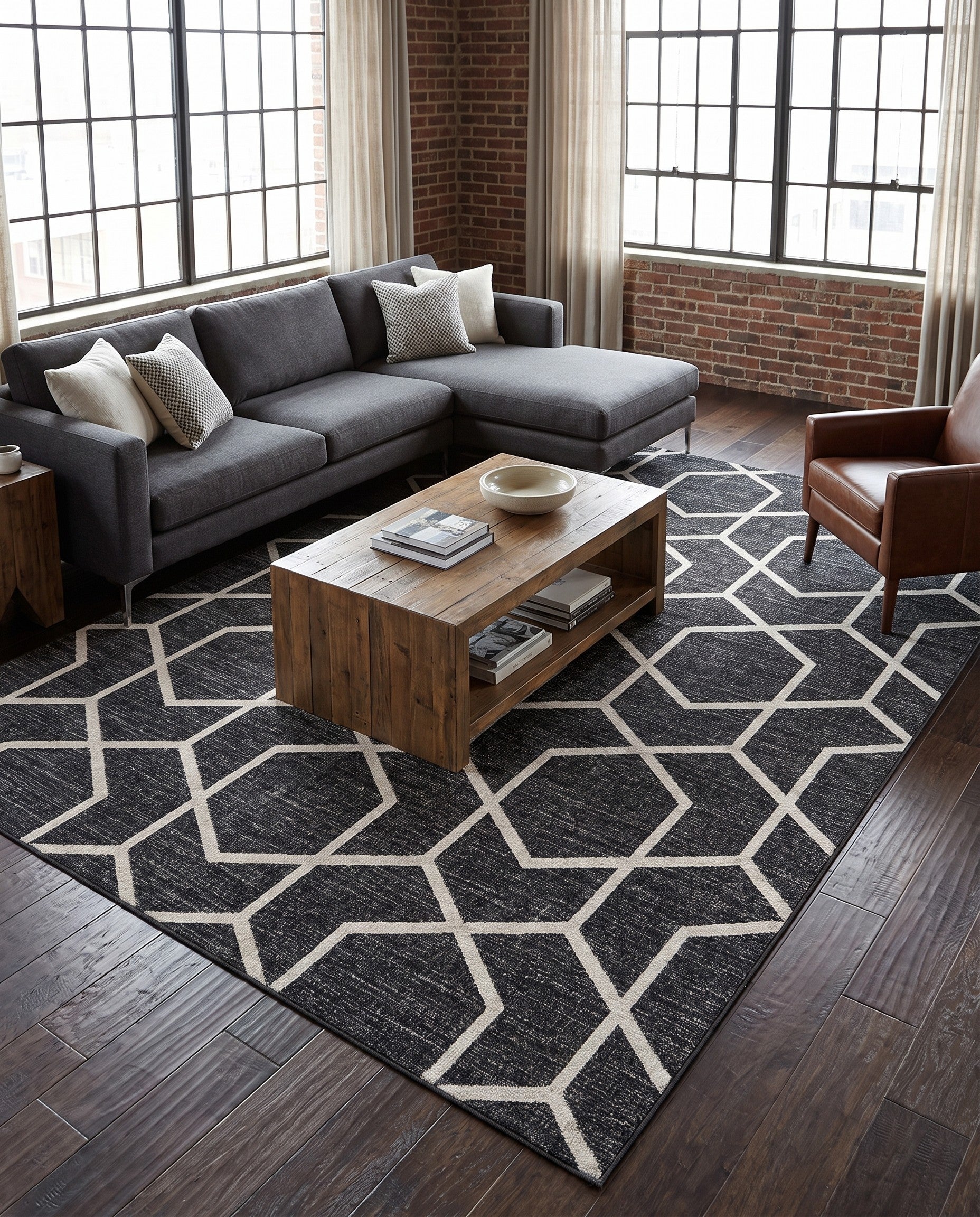 10' x 13' Eco Trellis Rug