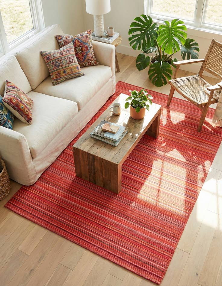 Detail image of 5' x 8'  Washable Vista Breeze Indoor / Outdoor Rug