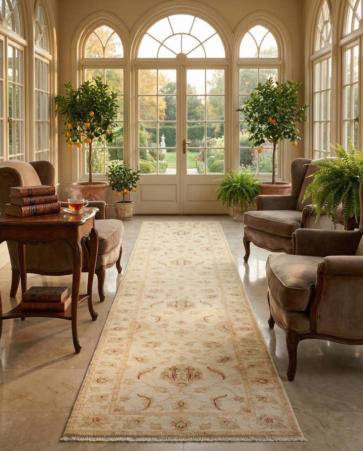 Detail image of 2' 8 x 13' 1 Kaizar Wool Runner Rug