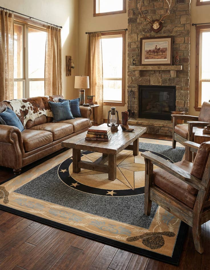 Detail image of 9' x 12' Pioneer Rug