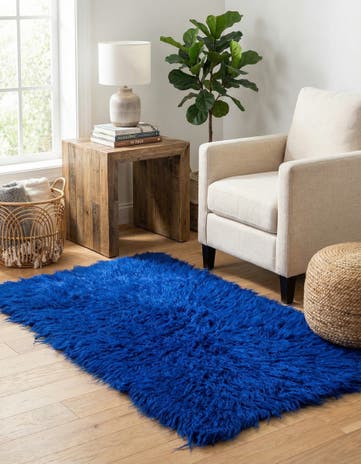 2' 1 x 4' 8 Hand Knotted Moroccan Wool Runner Rug