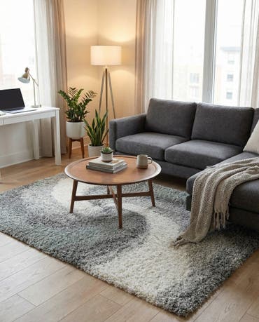  3' 3 x 5' 3 Soft Touch Shag Rug