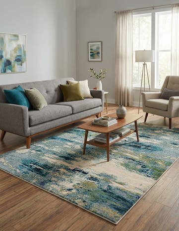 7' x 10' Washable Theia Rug