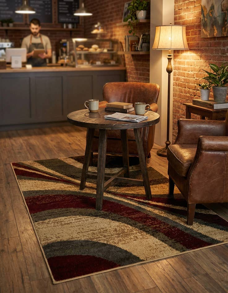Detail image of 2' x 3' Coffee Shop Rug