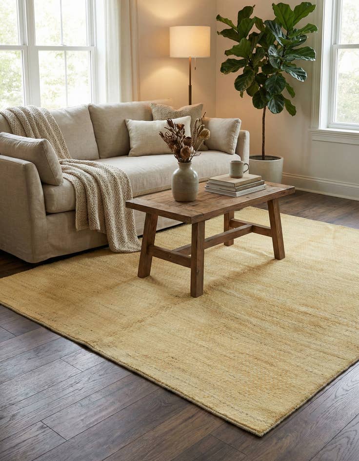 Detail image of 5' x 6' 6  Hand Knotted Kashkuli Gabbeh Wool Rug