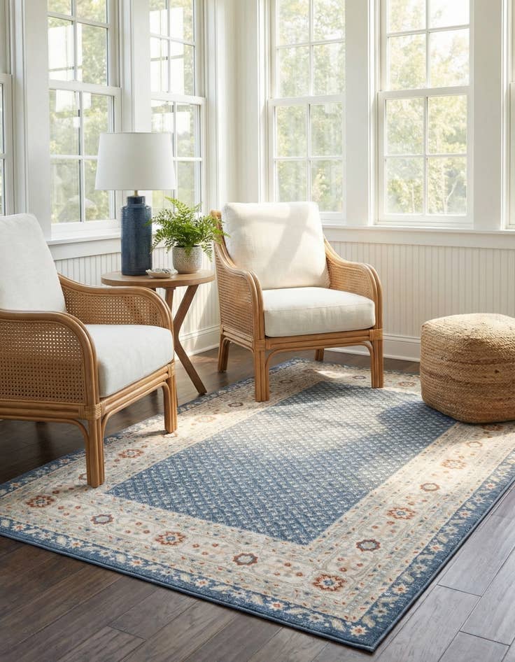 Detail image of 5' 3 x 8' Charlotte Rug