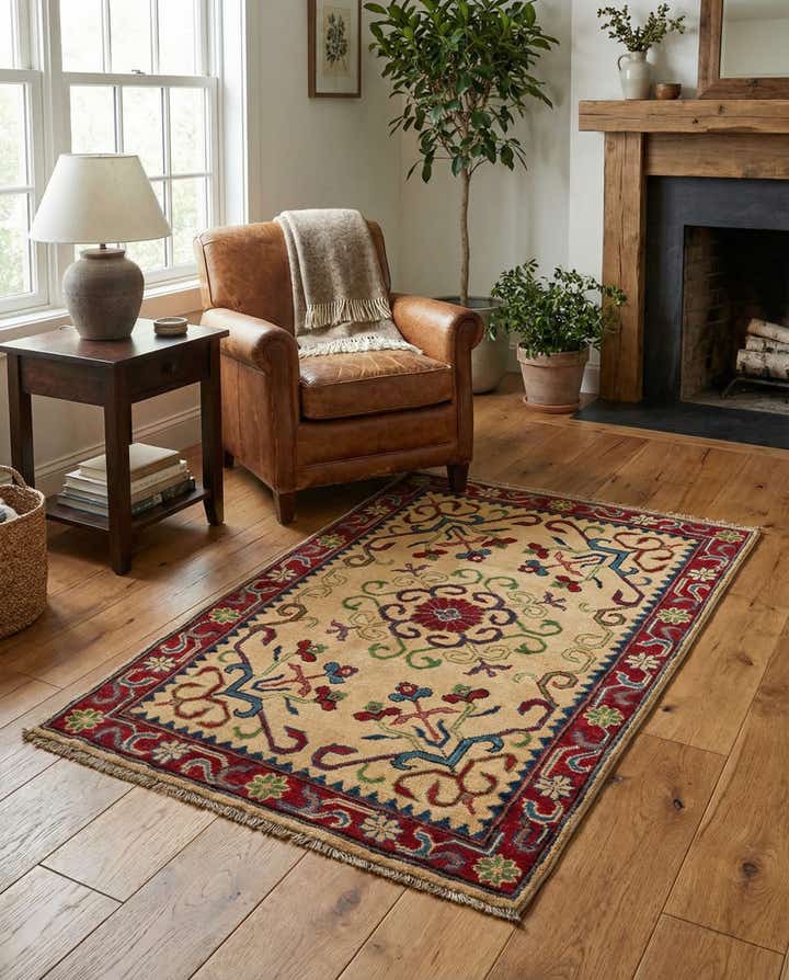 2' 8 x 4' 2 Hand Knotted Kazak Rug