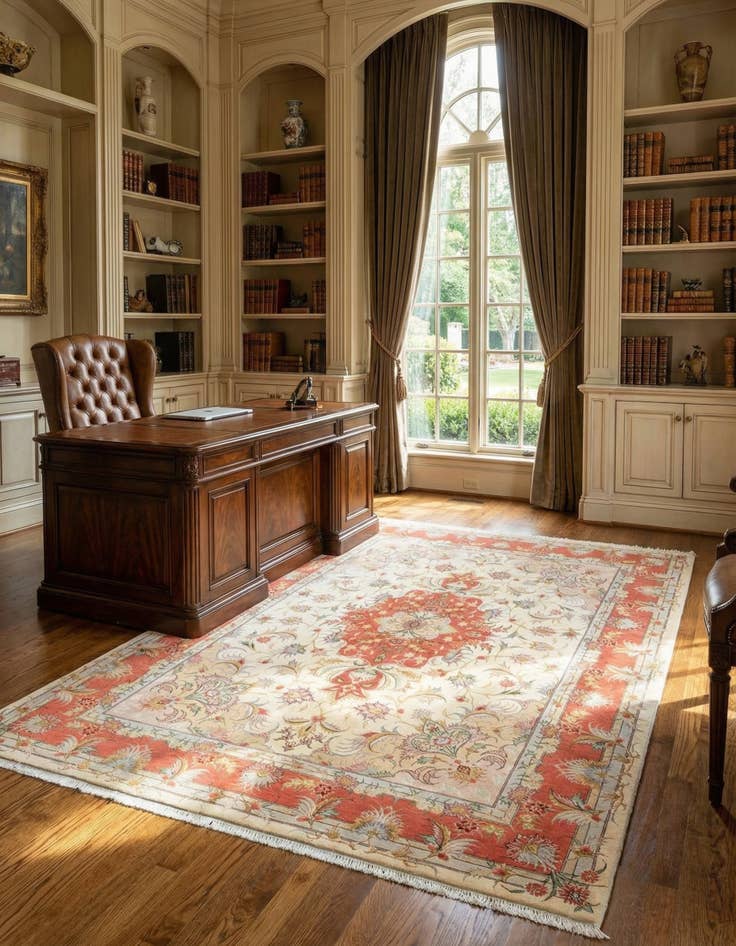 Detail image of 4' 11 x 6' 11 Tabriz Rug