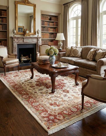 5' 9 x 8' 2 Tabriz Rug