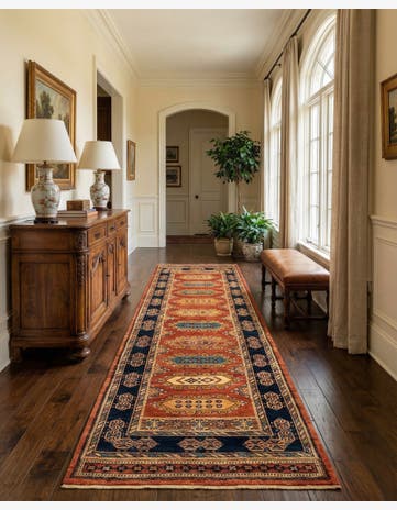 2' 8 x 9' 1 Luribaft Wool Runner Rug