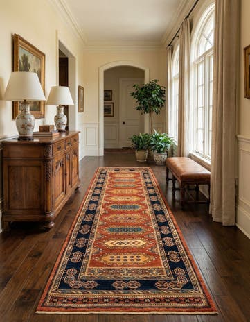 2' 8 x 9' 1 Luribaft Wool Runner Rug