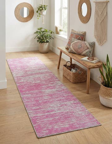 Pink Asha Runner Rug