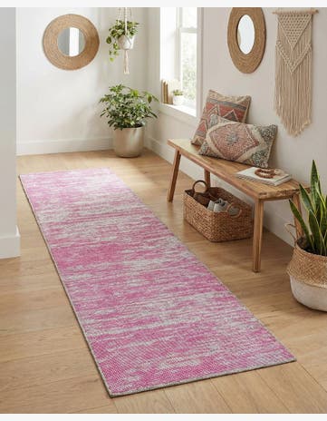 Pink Asha Runner Rug