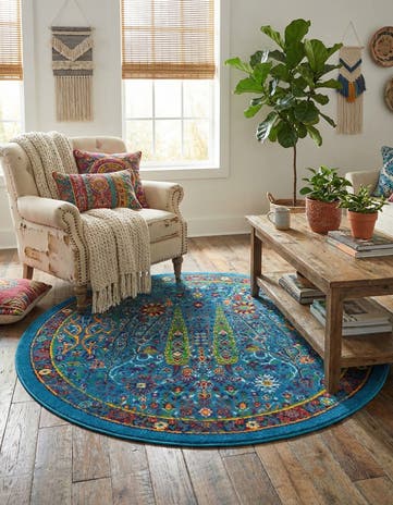 4' x 4' Calypso Round Rug
